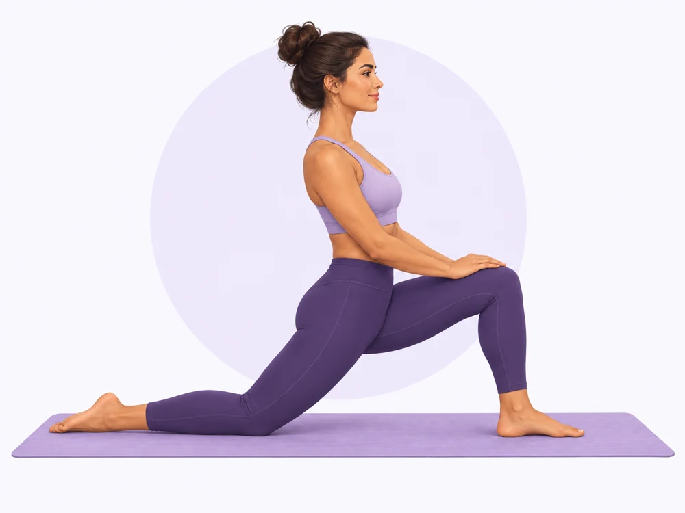 Posture de la Fente basse (Anjaneyasana)
