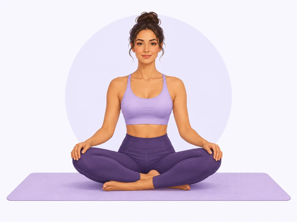 Posture de Méditation assise (Sukhasana)
