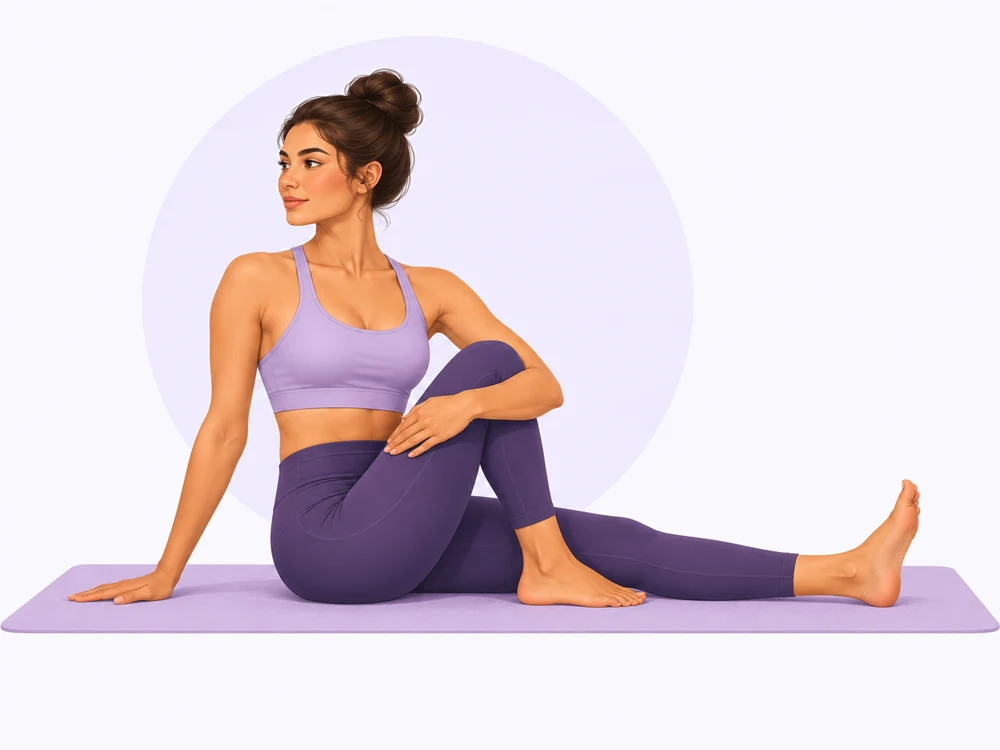 Posture de la Torsion assise (Marichyasana)